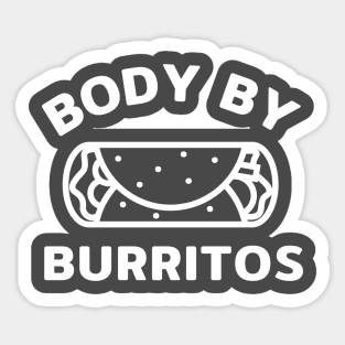 Body by Burritos Sticker